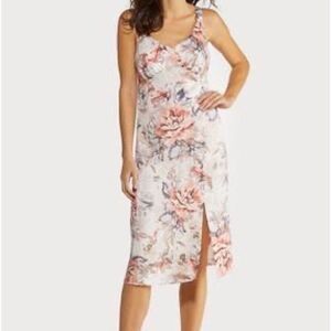 EST. 1946 Floral Satin Slip Dress,‎ Size Medium